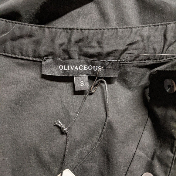 Olivaceous Long Sleeve with Puff Sleeve Black S - Picture 7 of 9